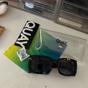 AUTHENTIC QUAY SUNGLASSES TORTOISE SHELL